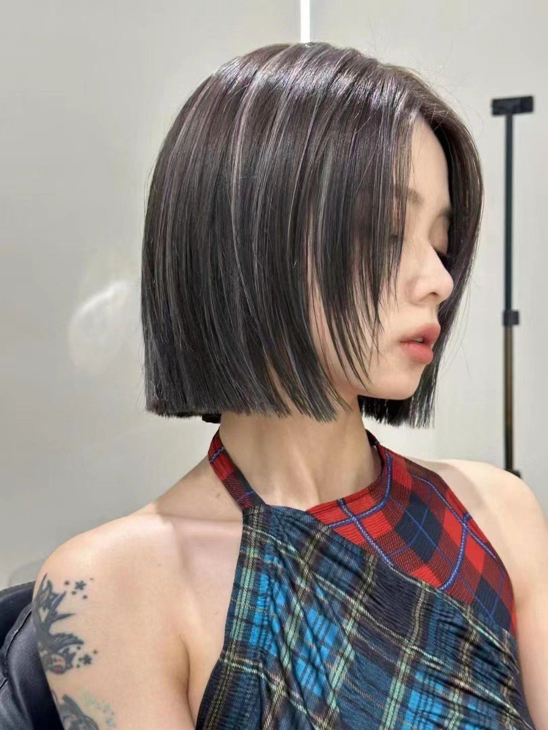 发型推荐 #一刀切短发#一刀切超a短发