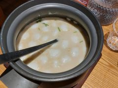 手打鱼丸汤-丹江渔村(龙旗店)