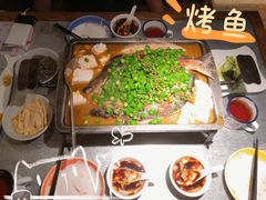 -探鱼·鲜青椒爽麻烤鱼(北京路天河城店)