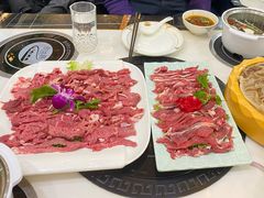 -清真欣思路鲜切涮烤自助火锅