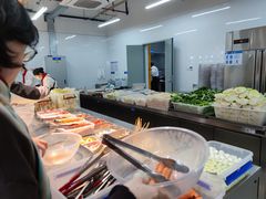 自助取餐区-上海理工大学第五食堂