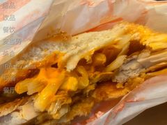桂林酸竹笋风味板烧鸡腿堡-麦当劳(宾水西道店)