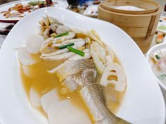 春竹笋年糕烧黄鱼-范家小馆·烤鸭新京菜(金融街店)