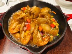 砂锅煎焗大罗氏虾-炳胜品味(深圳湾万象城店)