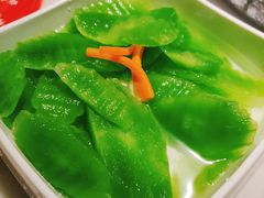 莴笋片-左庭右院鲜牛肉火锅(浦江欢乐颂店)