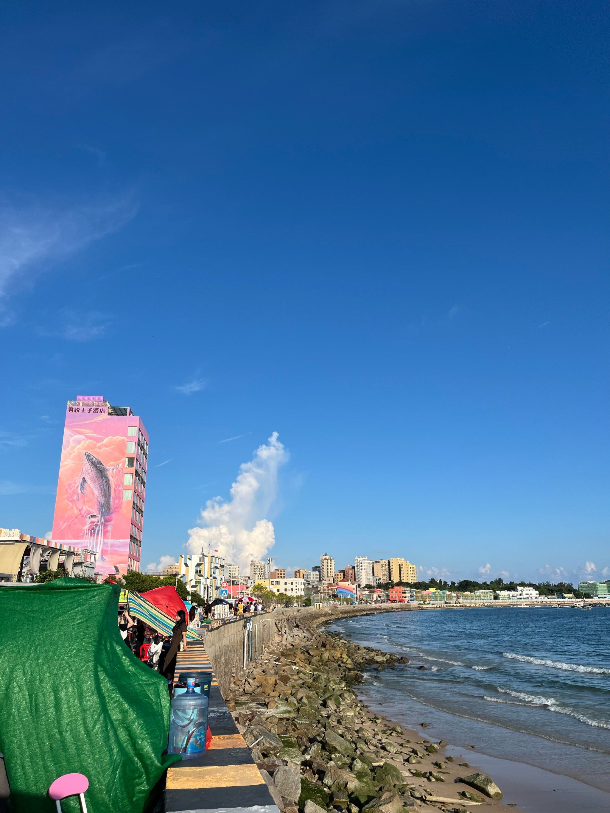 天天领红包我拍到的治愈系风景 海边旅游 浮日隐地那条路的海自然