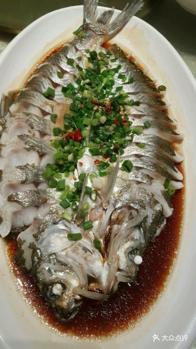 永春船家菜(渔人码头d座店-太湖清蒸白鱼图片-湖州美食-大众点评网