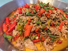 双椒嫩牛肉-川正旺江湖菜(三元桥店)