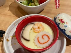 小沙拉+鸡蛋羹-森味花园·日本料理(伊藤洋华堂亚运村店)