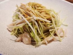 瓜丝捞扇贝-木守西溪溪隐餐厅