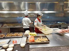 自助取餐区-金刚山烧烤(中山路店)