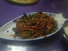 鱼香肉丝-夕阳红小吃(中街大悦城店)