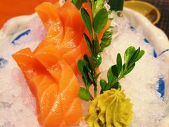 三文鱼刺身-有喜屋·烧鸟·居酒屋(三钢里店)