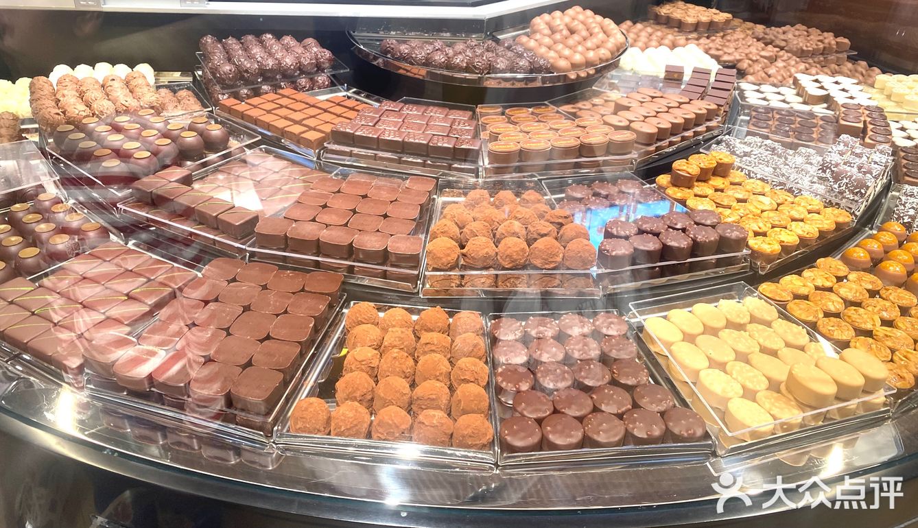 玲琅满目的巧克力