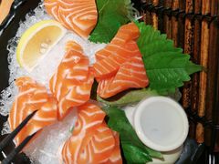 厚切深海三文鱼刺身-万岁寿司(天河领展店)