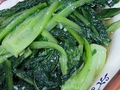清炒油麦菜-标记美食新鲜猪杂(兴南大道店)
