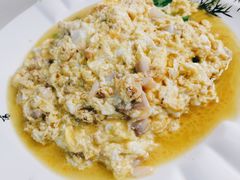 韭菜蛤蜊炒鸡蛋-老渔家特色海味馆(金海中路店)