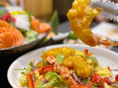 黄金大虾牛油果沙拉-昱匠·日本料理(金融街店)
