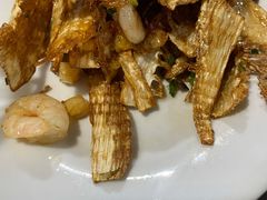 煎笋脯干贝炒虾仁-旧款宁波饭店(华敏世纪广场店)