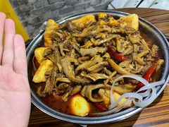 -老红桥炸灌肠牛肚锅烧烤(定福庄店)