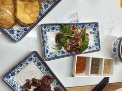 鸡蛋炸馒头片-大槐树烤肉馆