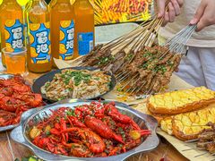 -郑记•不夜城烧烤•龙虾•虾蟹(黄鹤楼店)