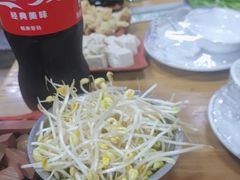 黄豆芽-鸡公煲(南竹饭店)