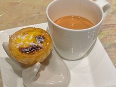 奶茶配蛋挞-8餐厅(新葡京酒店)