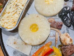 黄油凤梨-胖记烤肉(江汉路店)