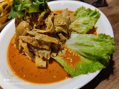 酱香腐皮牛肚-海荣锅贴馆(五味十字店)