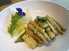 香椿炒小玉米竹笋-熹素·鲜美素食Vegetarian (天河领展店)