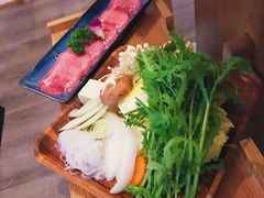 和牛寿喜锅-呆住二更日本料理