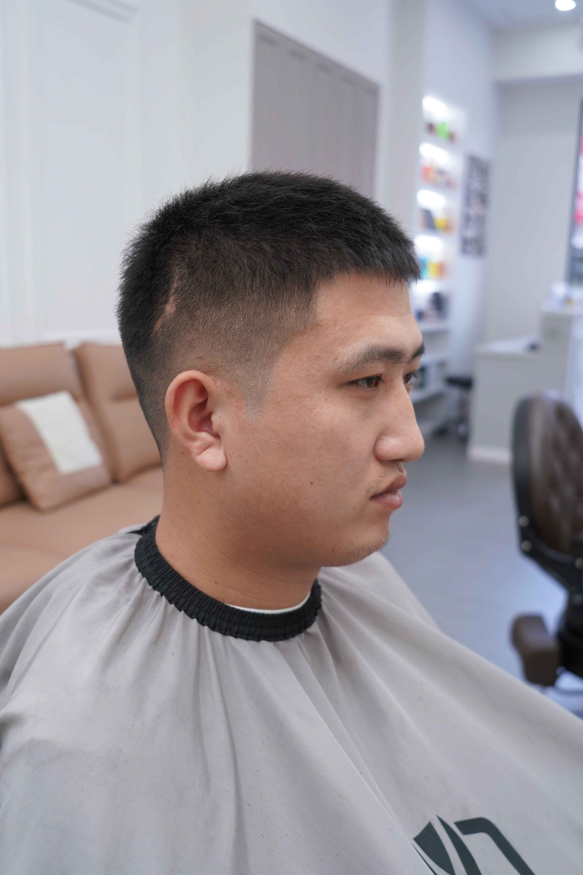 帅气男人都剪这款板寸