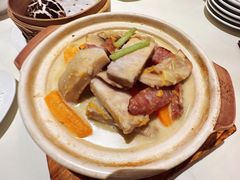 南瓜香芋腊味煲-利苑酒家(华熙国际店)
