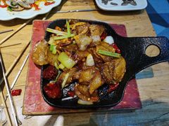 铁板土豆片-老胖串店(山大路店)