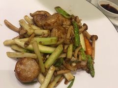 烧汁白玉菇炒带子-尚一汤 广东炖汤(金桥国际店)