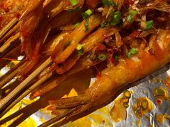 铁板火焰虾-绿茶餐厅(成都大悦城店)