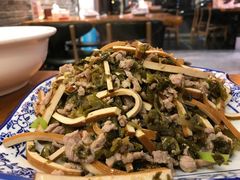 雪菜香干肉丝-印象江南(东栅店)