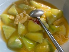 翡翠丝瓜闷鲜腐竹-宴南庭·闽味私房菜