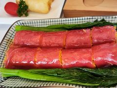 鲜虾红米肠粉-粤域茶餐厅