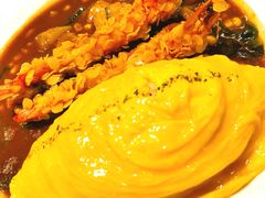 炸虾排咖喱蛋包饭-池奈·日式咖喱蛋包饭(老城根Gpark店)