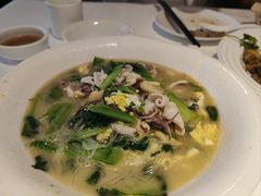 小白菜炖笔管鱼-金春禧(英雄山路旗舰店)