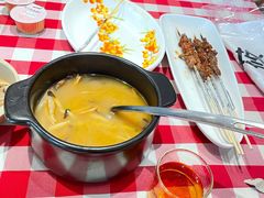 蘑菇汤莜面鱼鱼-西贝(无锡万象城店)