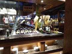 自助取餐区-韩京炭火烤肉自助料理(柯桥万达店)
