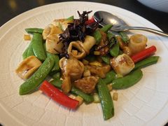 油鸡枞菌爆鱿小管-临江宴(陆家嘴店)