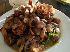 辣炒花蛤-滨海小渔村·海肠捞饭·鲅鱼水饺·特色老火鱼丸汤(华田店)