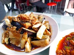 蛤蜊肉拌茄子-华春餐馆(鱼山路店)
