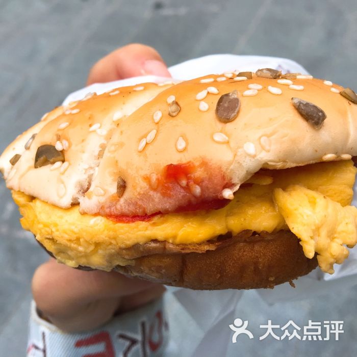 麦当劳吉士炒双蛋堡图片-北京快餐简餐-大众点评网