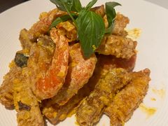 金沙黑南瓜焗虾-港丽餐厅(来福士店)