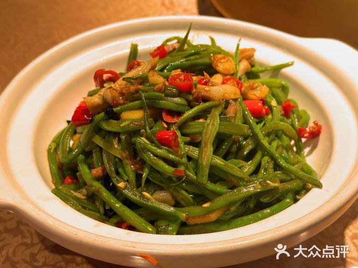 恰八斗·湖南菜馆(国贸店)砂煲扁豆丝图片